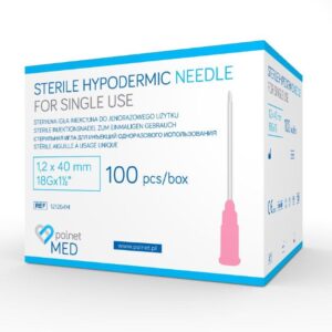 Голки шприцеві POLnet-MED 1.2 x 40мм 100шт